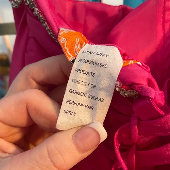 Cindy Barbie pink formal gown mermaid 4/S - Picture 5 of 10